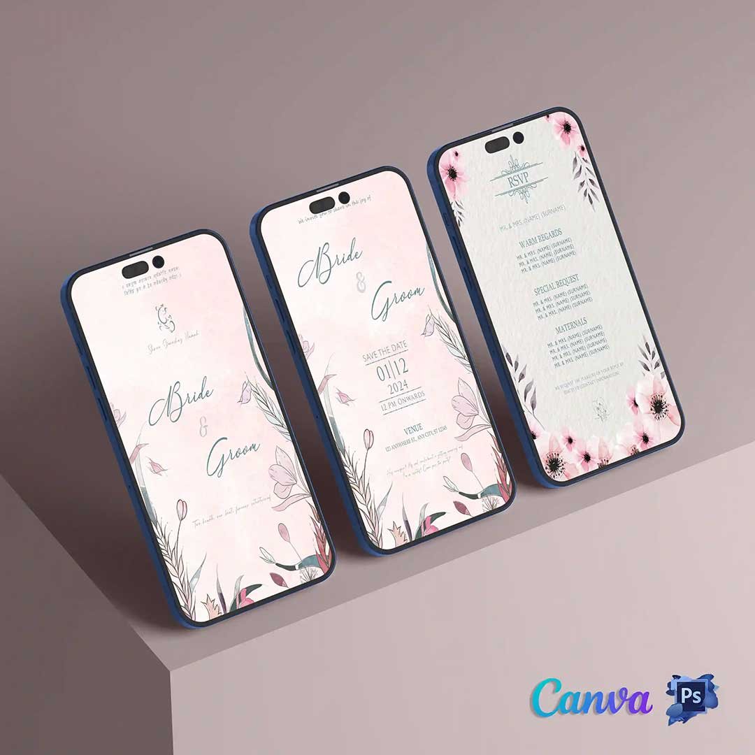 Modern-Indian-Wedding-Card-Pink-Theme-Digital