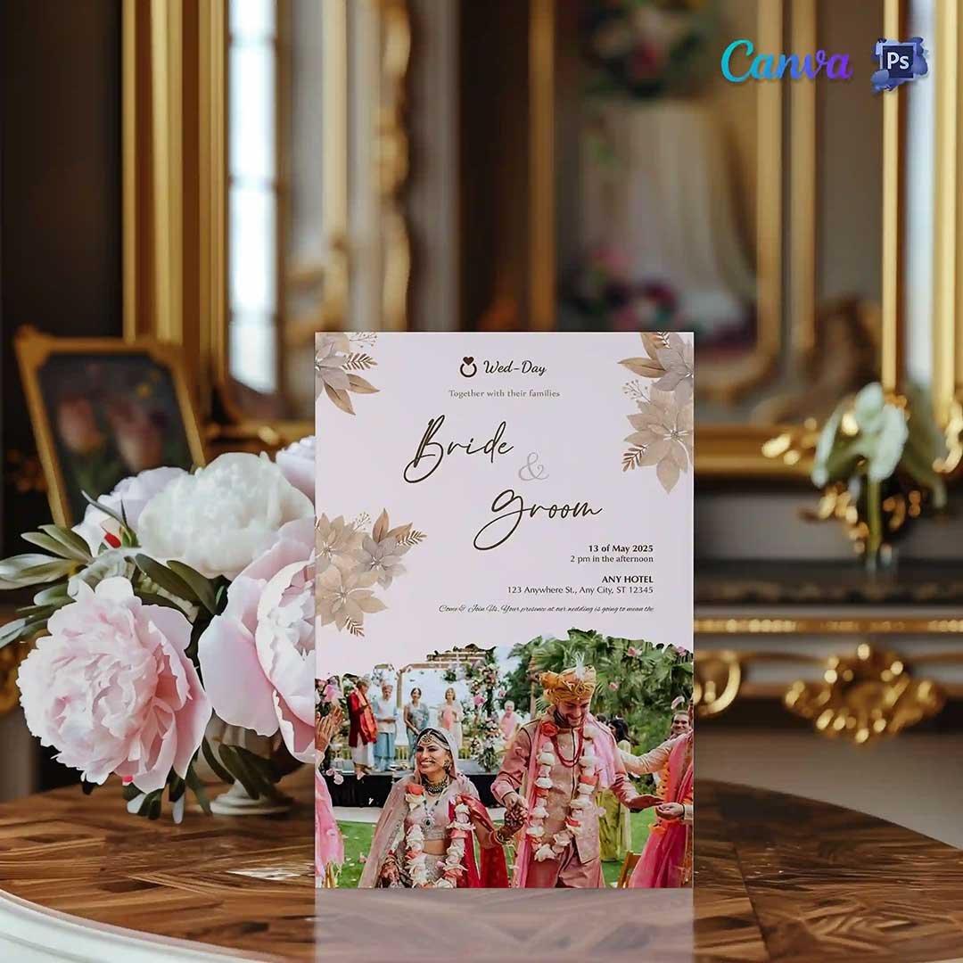 Indian-Reception-Card