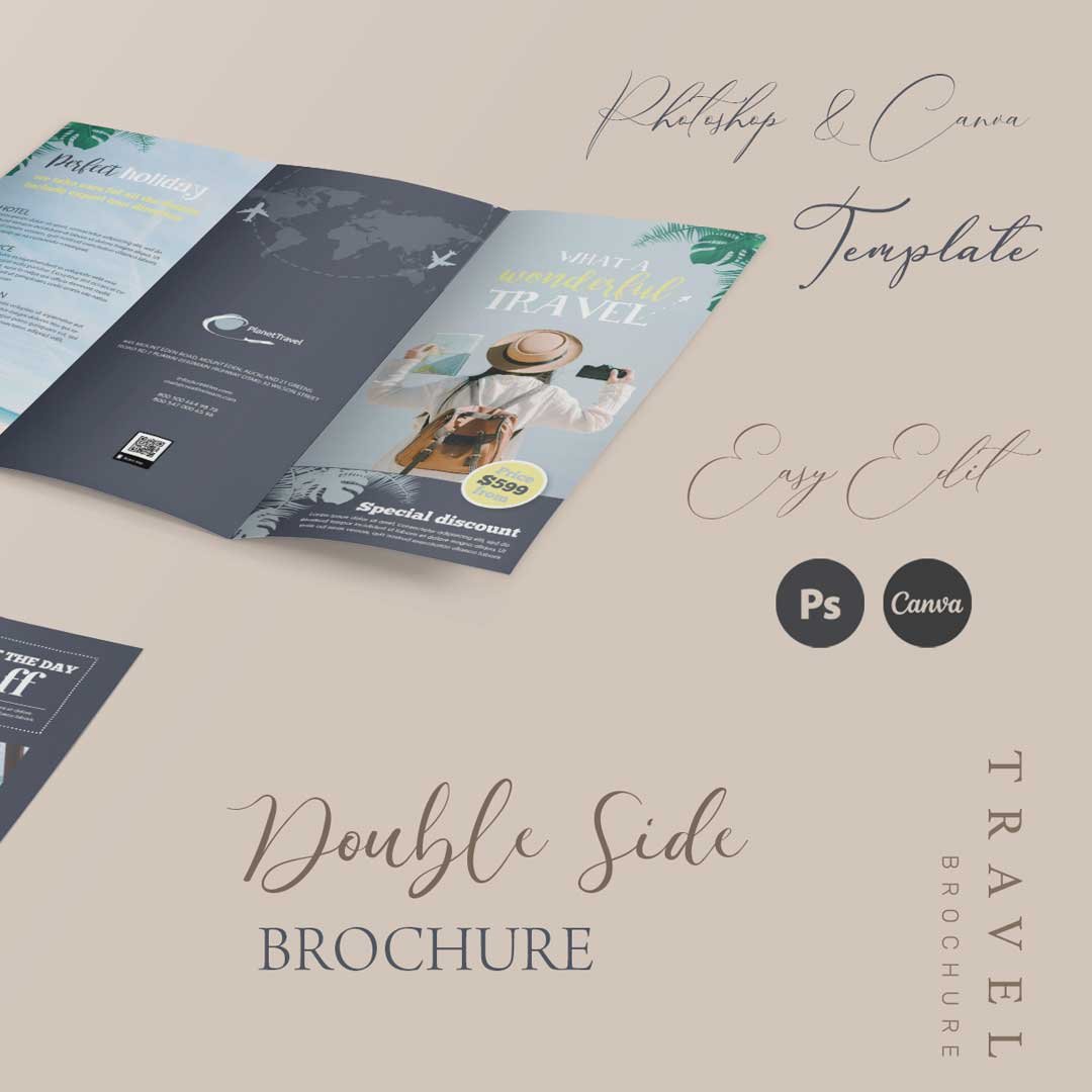 Trifold Travel Brochure