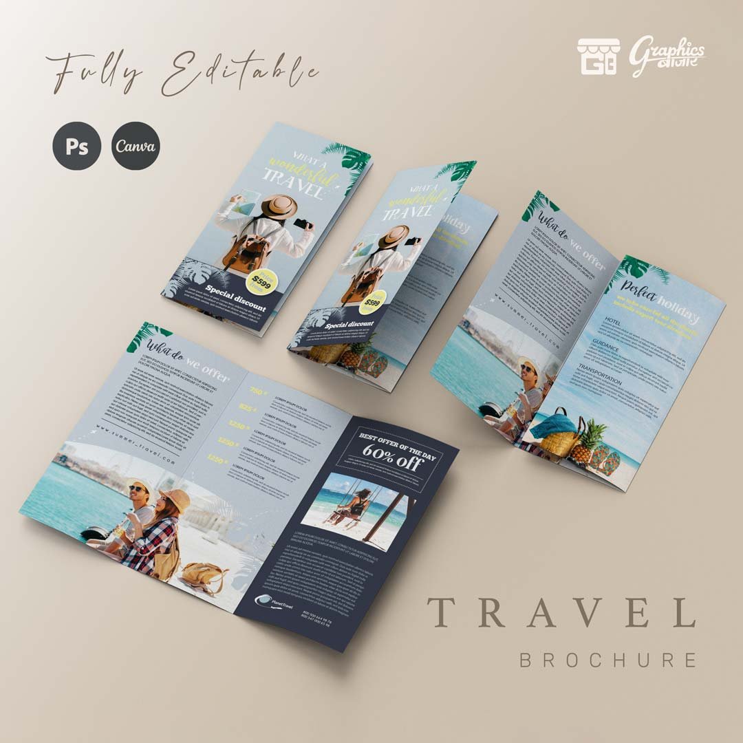 Trifold Travel Brochure