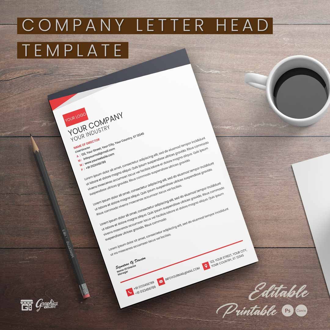Company Letter Head Template