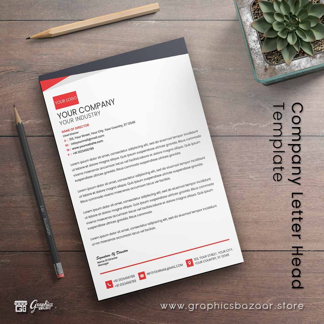 Business Letter Head Template