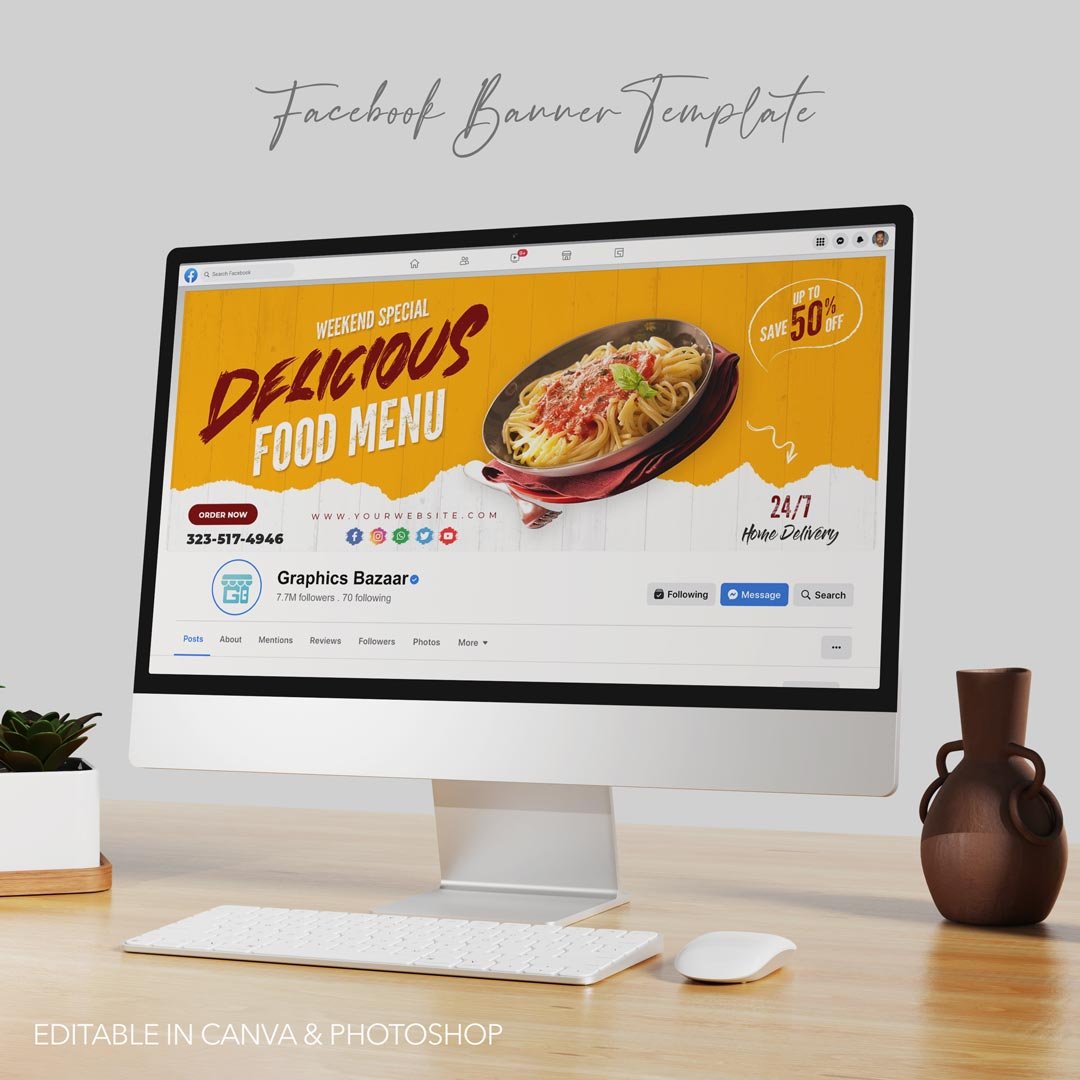 Facebook Cover Template