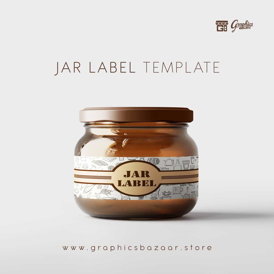 Food Jar Label Template