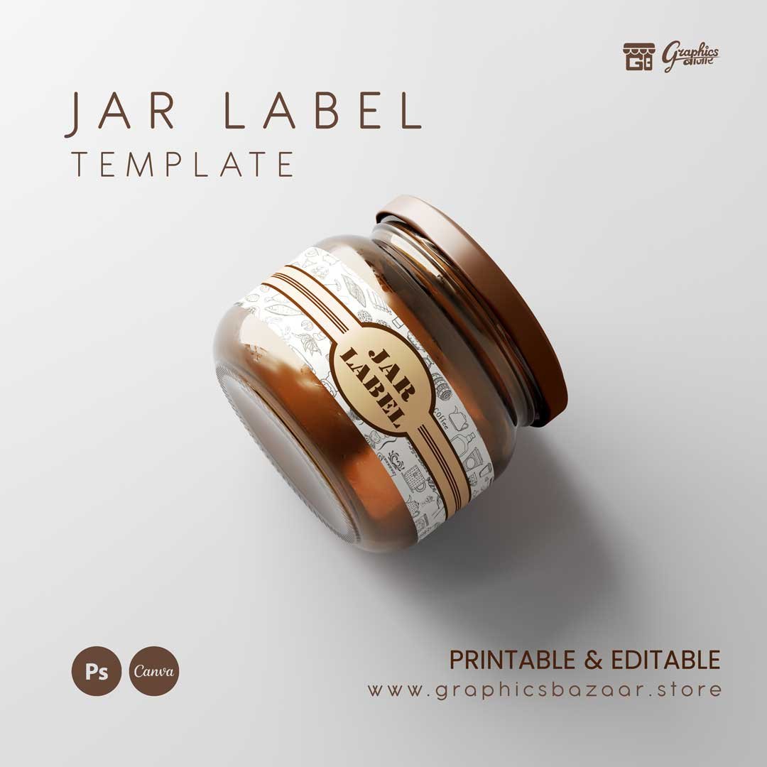 Food Jar Label Template