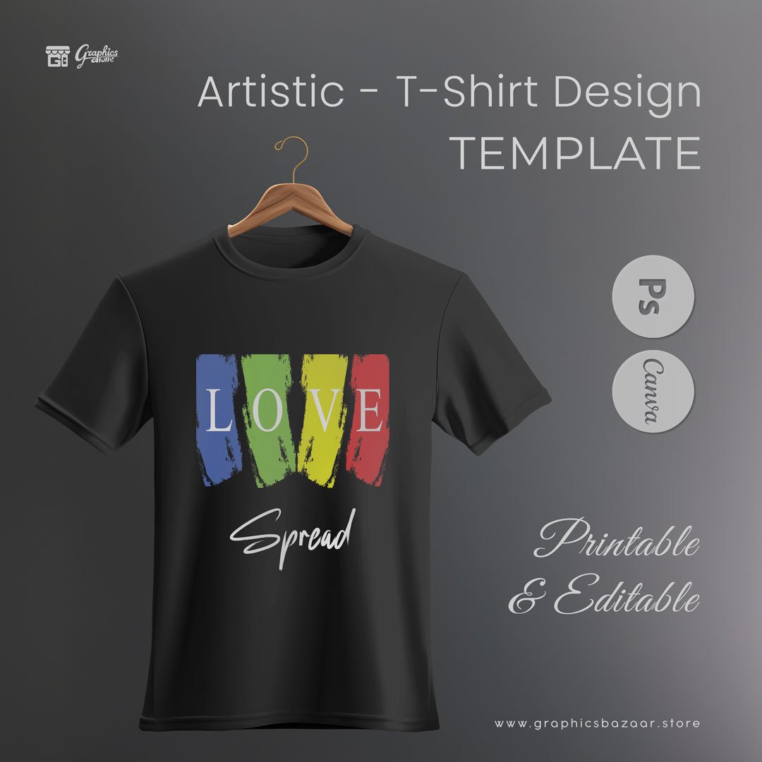 Artistic - T-Shirt Design Template