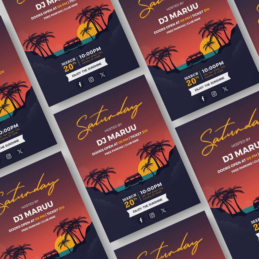 Party Flyer Template