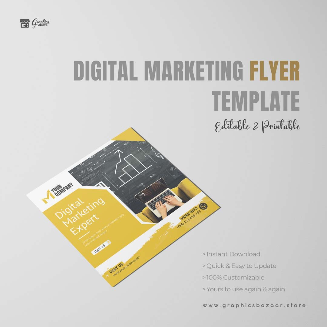 Digital Marketing Flyer Template