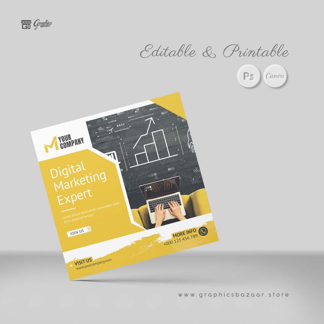 Digital Marketing Flyer Template
