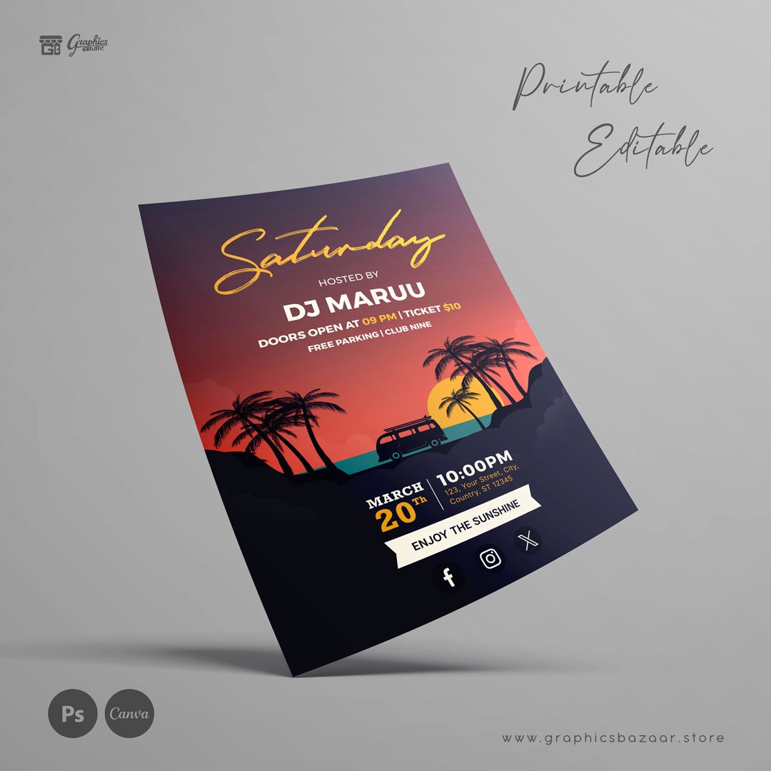 Party Flyer Template