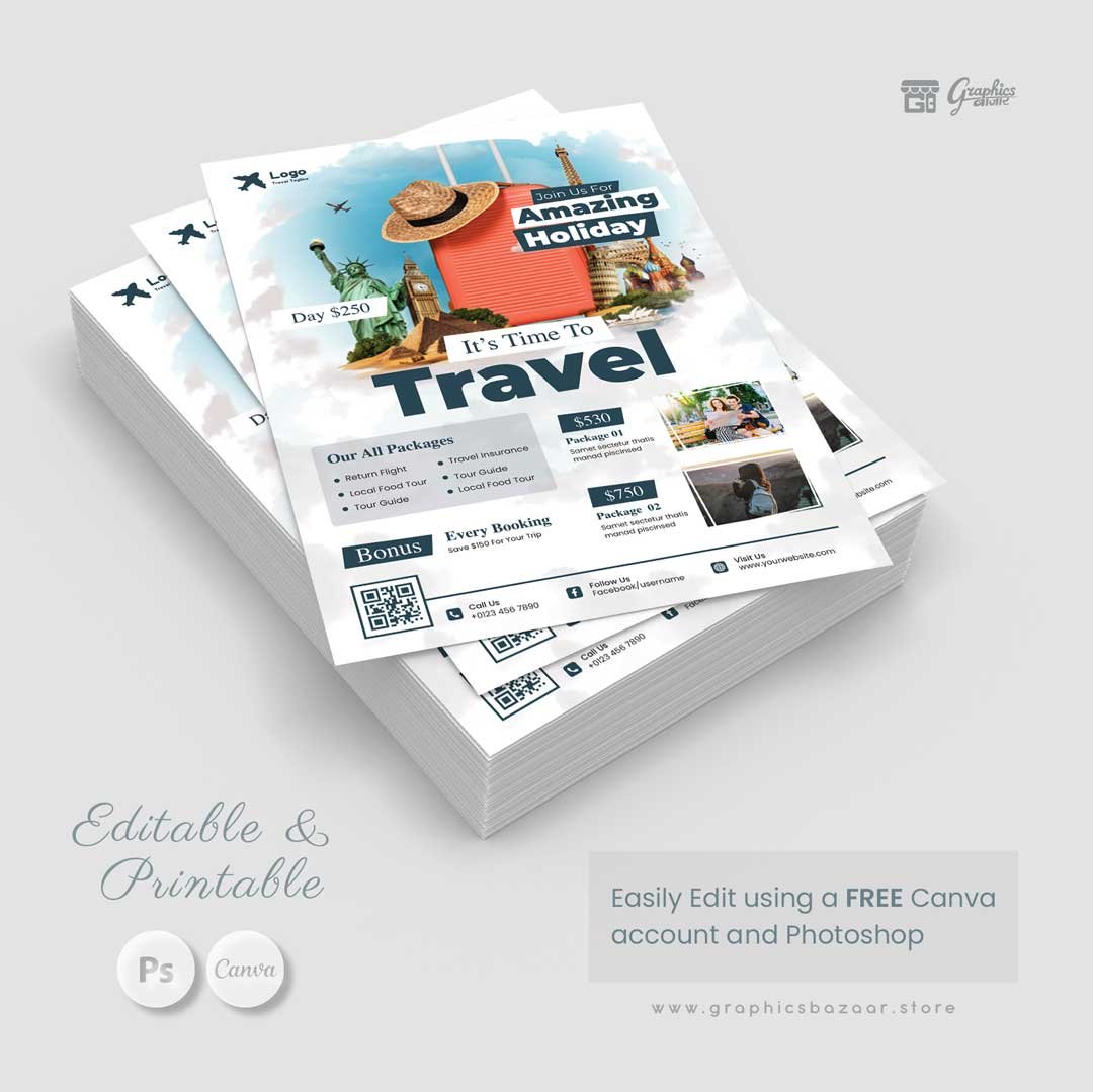 Travel Flyer Template
